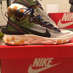 Nike React Element 87 Moss/Black El Dorado